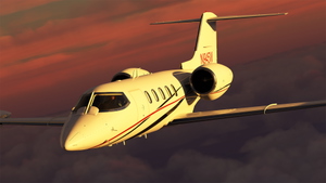 N945W (Royal Air Freight) FSW Learjet 35 thumbnail 8