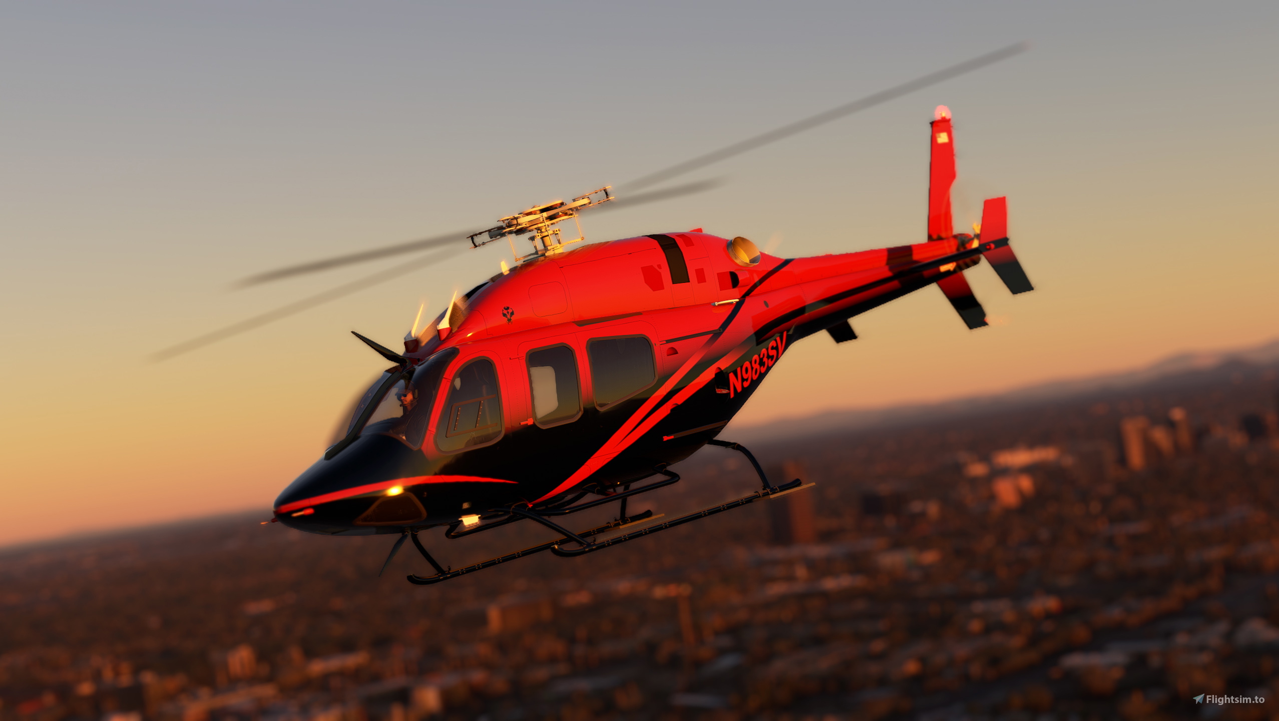 N983SV Bell 429 for Microsoft Flight Simulator | MSFS