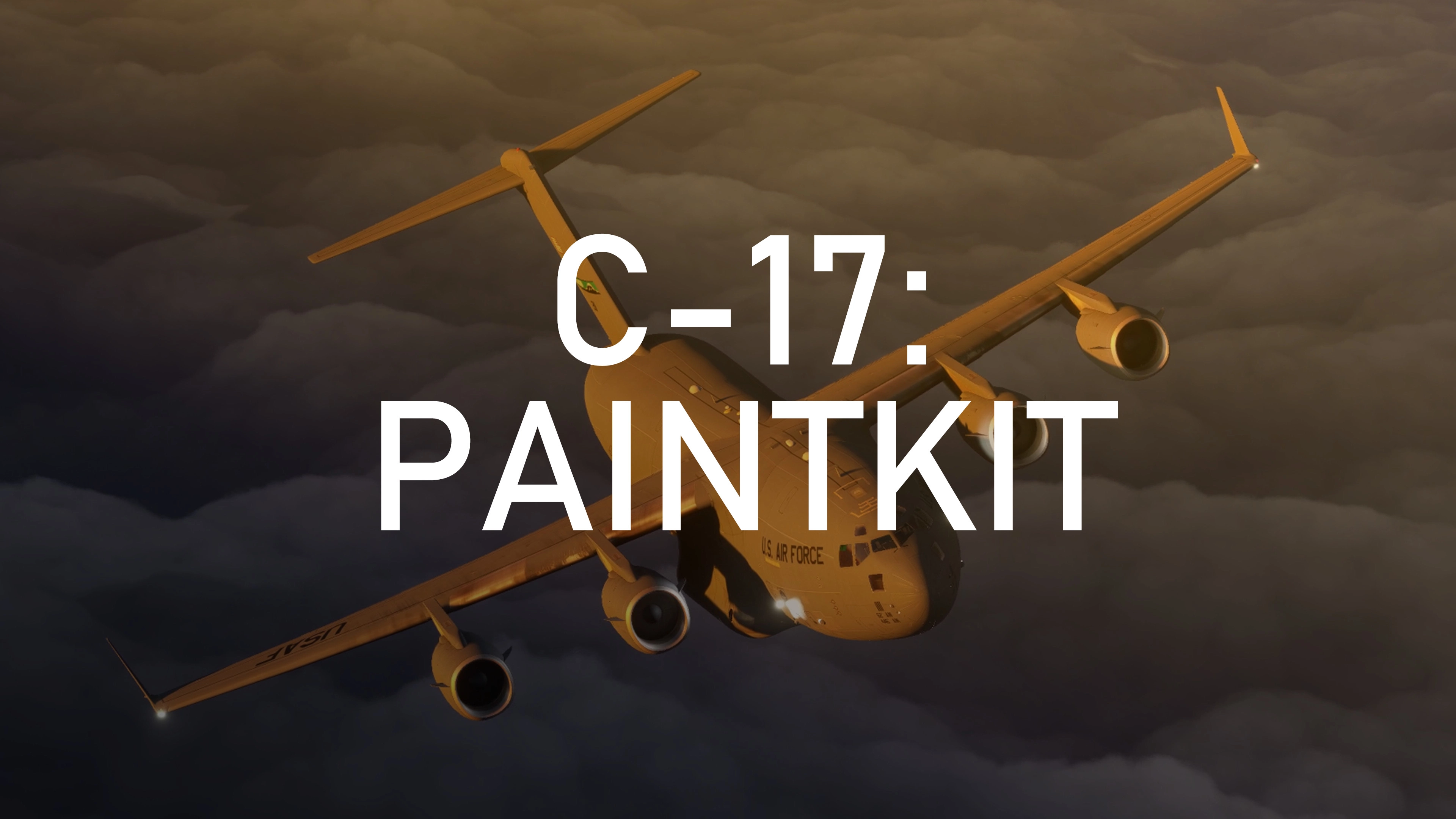 Delta Simulations C-17 Globemaster PAINTKIT