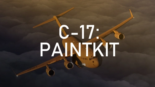 Delta Simulations C-17 Globemaster PAINTKIT
