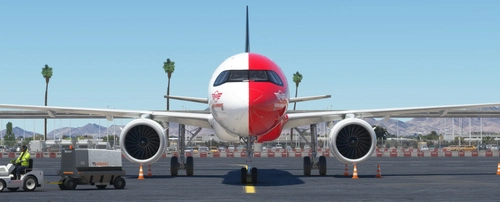 NEON AIRWAYS a321Neo PH-FEY Feyenoord Rotterdam Special (Fictional Airline)