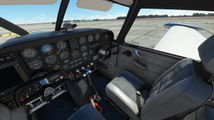 A2A Piper PA24 250 Comanche - New Grey Interior and improvements thumbnail 1