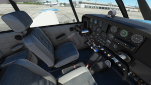 A2A Piper PA24 250 Comanche - New Grey Interior and improvements thumbnail 2