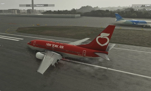 New York Air - PMDG 737-600 (N17317) 