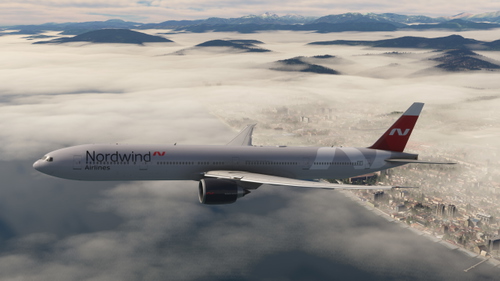 Nordwind airlines B777-300ER VP-BJR