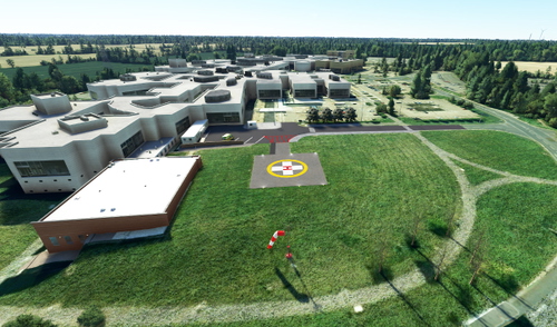 Norfolk and Norwich University Hospital helipad