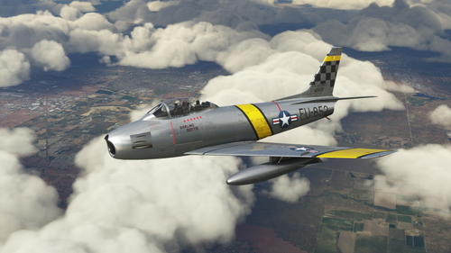 North American F-86 Sabre USAF 51st FIW FU-852 "Darling Dottie"