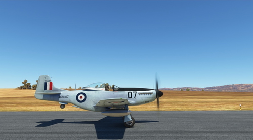 North American P-51D Mustang RAAF A68-107 VH-AUB