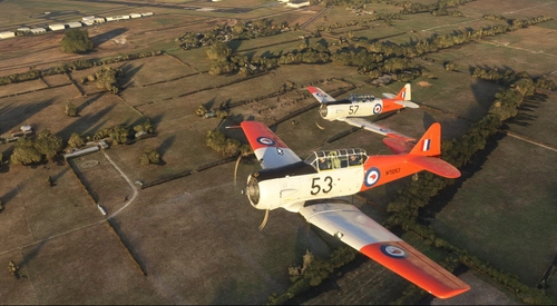 North American T-6 Harvard  NZ1053 / ZK-JJA