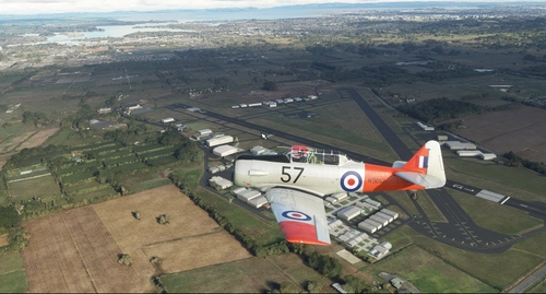 North American T-6 Harvard NZ1057 / ZK-TVI