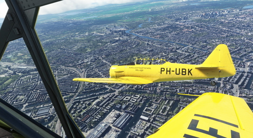 North American T-6 Harvard PH-UBK