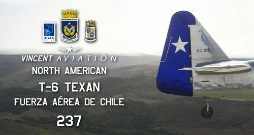 North American T-6 Texan Fuerza Aérea de Chile 237