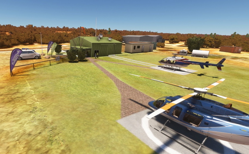 Northern Territory 3 heliports   YKCA Kings Canyon,  YKCS Kings Creek Station,  Yulara