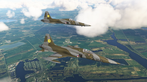 Northrop NF-5A Royal Dutch Air Force 316 Sqn K-3047 & K-3054