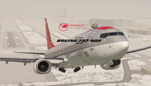 Northwest Airlines PMDG 737-900 (N597NW) “BowlingShoe” – Clean&Dirty [FICTIONAL] [REQUESTED]
