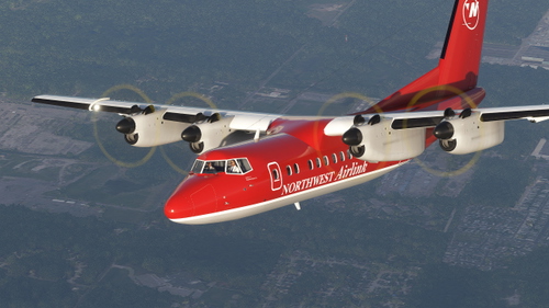 Northwest Airlink (Fictional) - PILOTs Dash 7