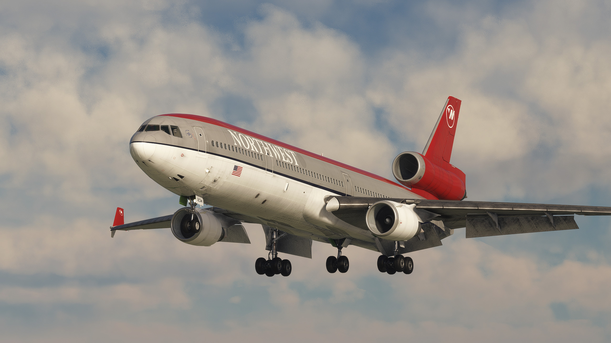 Northwest ("Bowling Shoe"/Fictional - N234NW) - TFDi MD-11 - Image 1