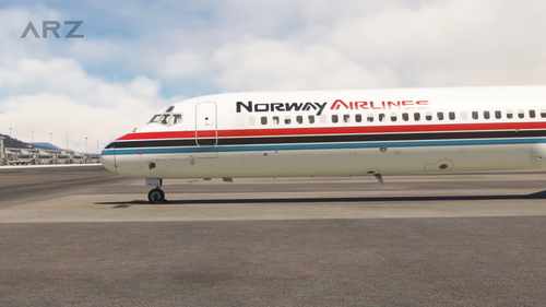 Norway Airlines SE-DHB MD-83 | MaddogX (Legacy)