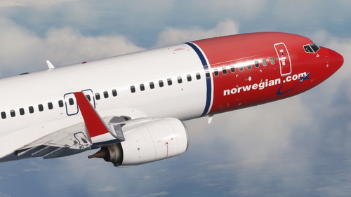 Norwegian (LN-DYM, -ENR & -NIE) - PMDG 737-800