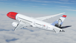 Norwegian Long Haul [LN-LNG] Kuro B787-8 v2 thumbnail 2