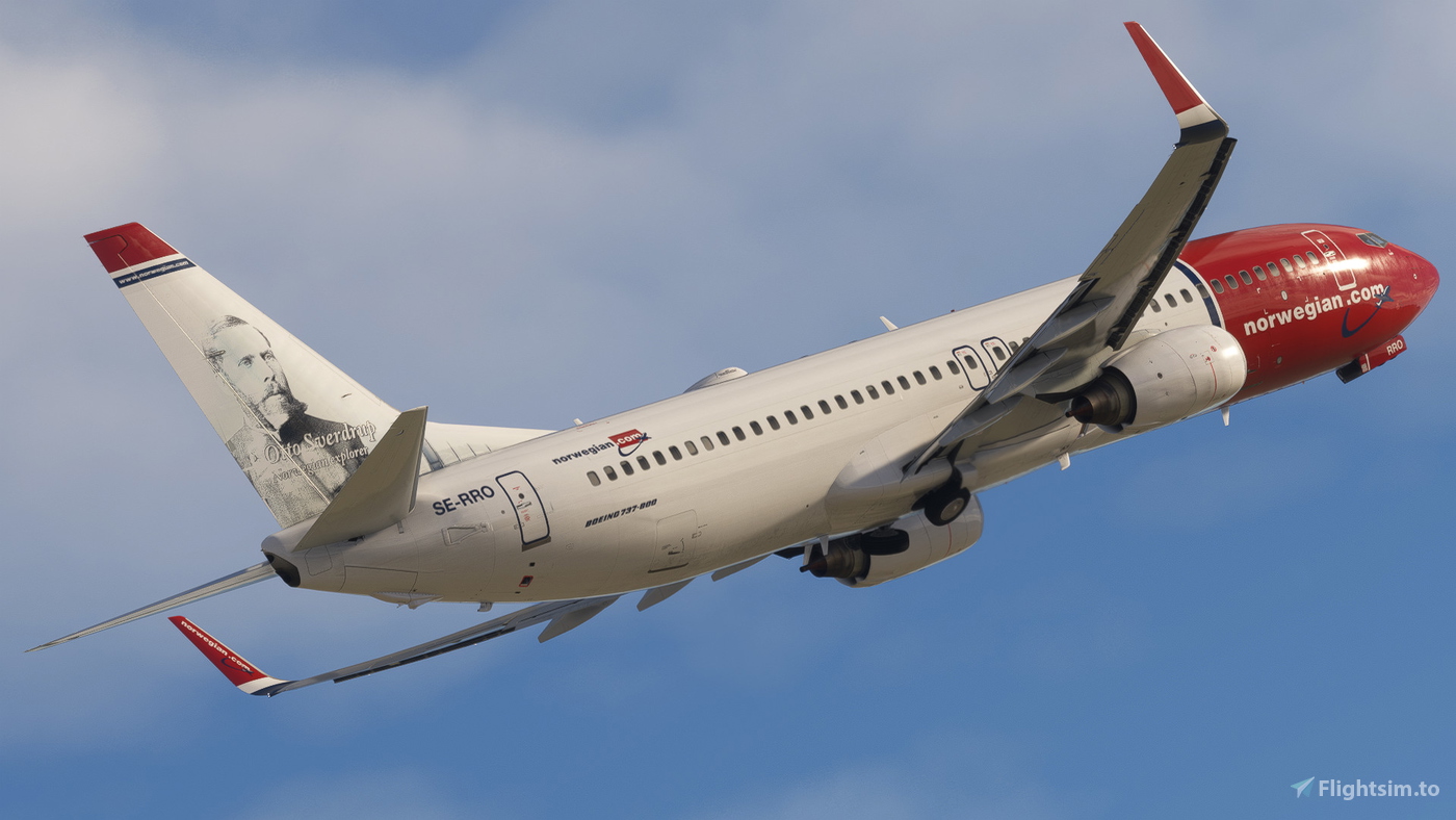 Norwegian (SE-RRF & -RRO) - PMDG 737-800 for Microsoft Flight Simulator ...