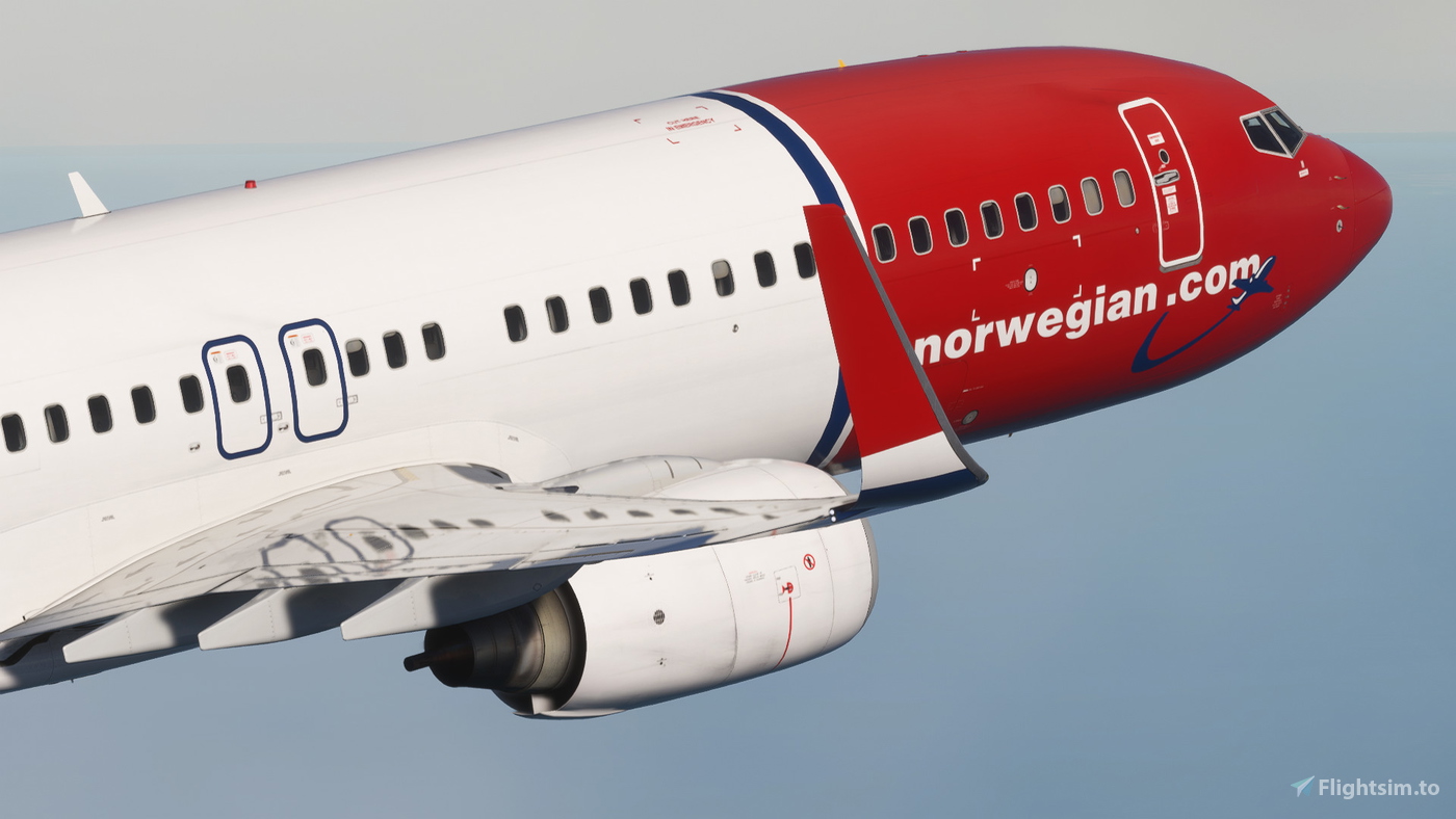 Norwegian (SE-RRF & -RRO) - PMDG 737-800 for Microsoft Flight Simulator ...