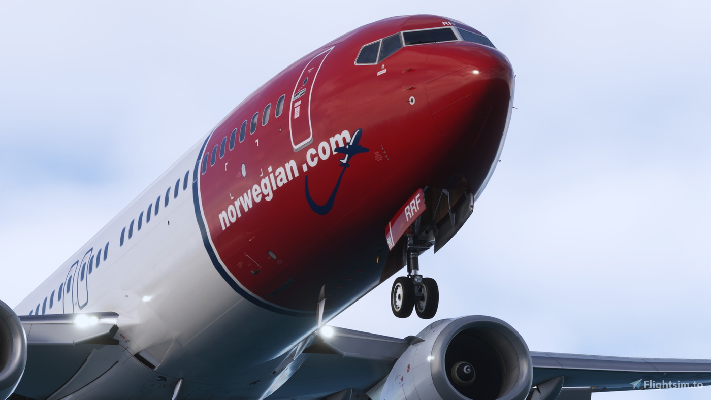 Norwegian (SE-RRF & -RRO) - PMDG 737-800 for Microsoft Flight Simulator ...