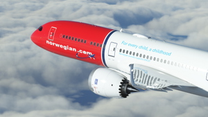 Norwegian UK [G-CKLZ] Boeing 787-9 HorizonSim [8K+4K] thumbnail 1