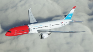 Norwegian UK [G-CKLZ] Boeing 787-9 HorizonSim [8K+4K] thumbnail 3