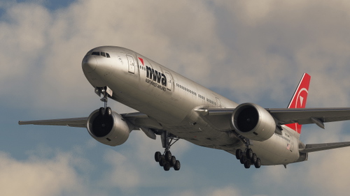 NWA (Fictional) - PMDG 777-300