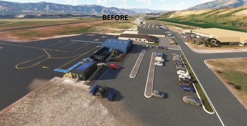 NZWF - Wanaka Airport, New Zealand - Enhancement and fixes (SBWorks)