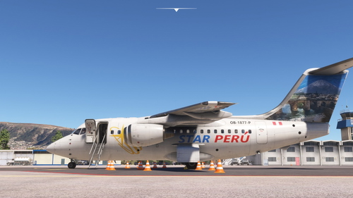 BAE 146-100 OB-1877-P STAR PERU (OLD LIVERY) 