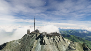 Astronomical observatory of the Pic du Midi (Helipad) thumbnail 2