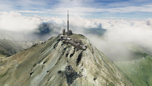Astronomical observatory of the Pic du Midi (Helipad) thumbnail 4