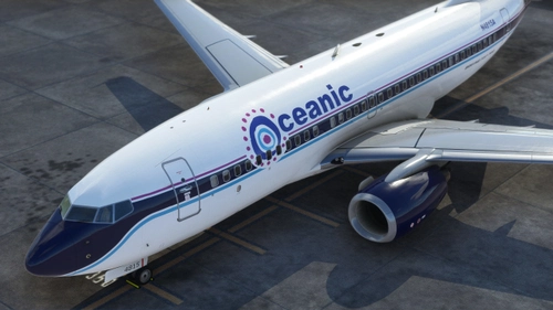 Oceanic Airlines B737 (Lost, circa 2004)