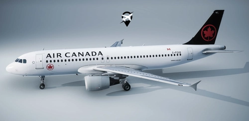 Official Air Canada C-FCUG | 8K | FENIX A320 |