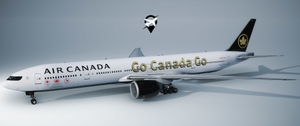 Official Air Canada C-FITW | Go Canada Go Olympic livery | 8K | PMDG 777-300ER thumbnail 1
