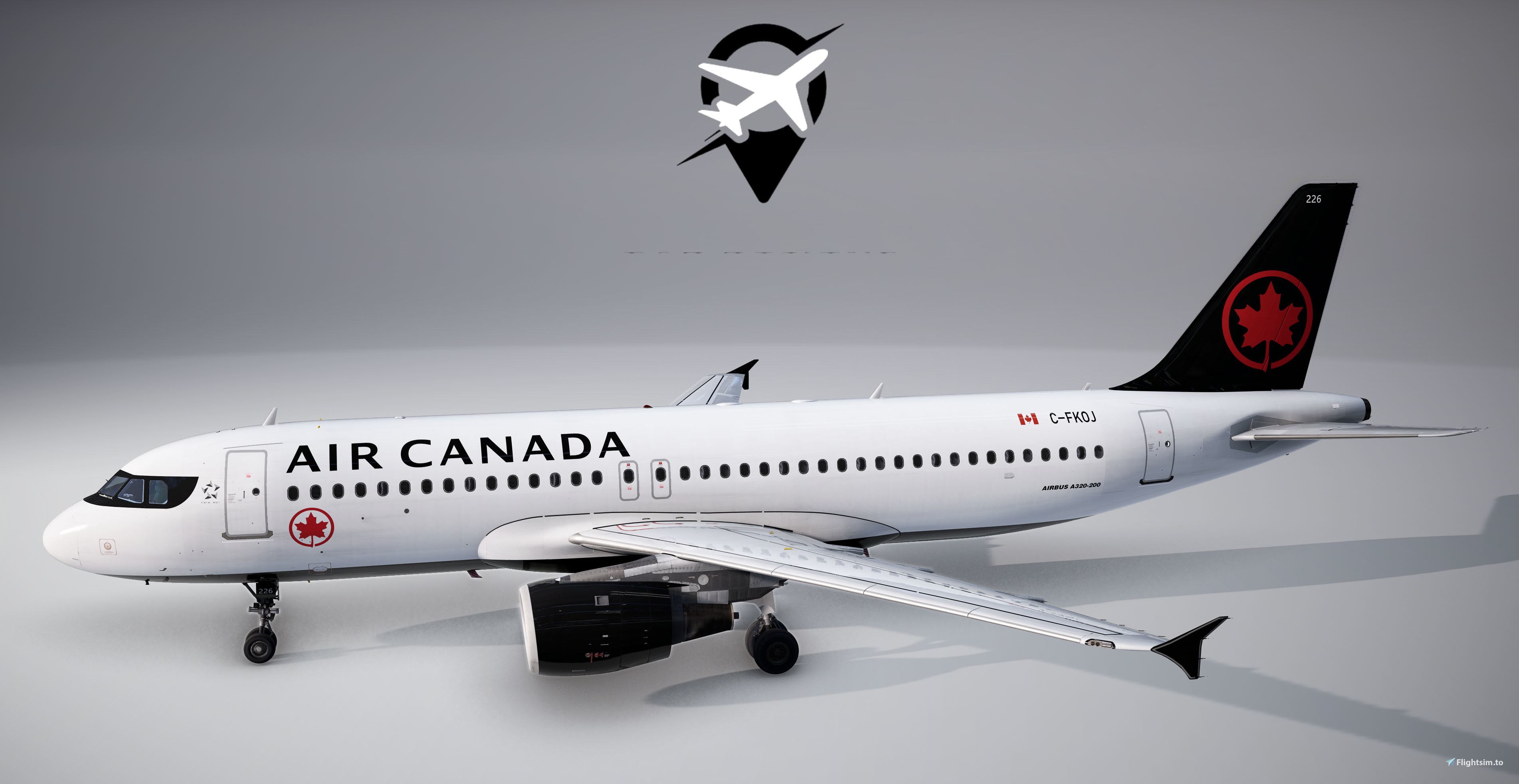 Official Air Canada C-FKOJ | JETZ | 8K | FENIX A320 B2V2