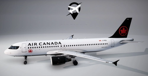 Official Air Canada C-FKOJ | JETZ | 8K |  FENIX A320 B2V2 |