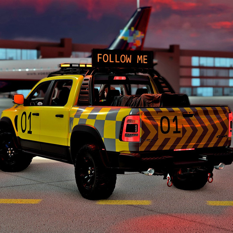 Marine RM - Offroad Pickup Truck for Microsoft Flight Simulator | MSFS