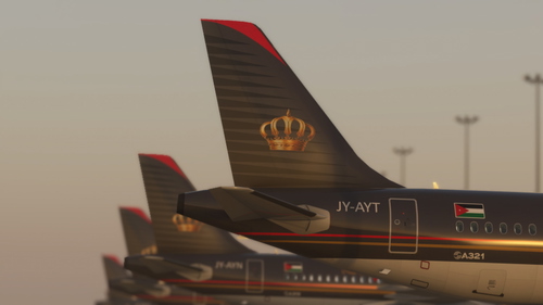 OJAI Amman FSLTL Static Aircraft