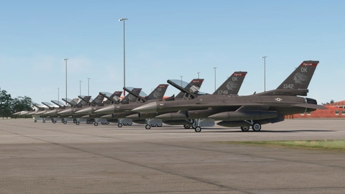 Oklahoma Air National Guard F16CM/DM Block 42  Livery Pack