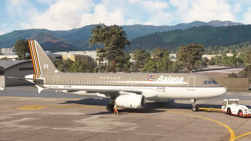 Old Asiana Airlines HL7738 (with CABIN) - FENIX V2 A320 . IAE