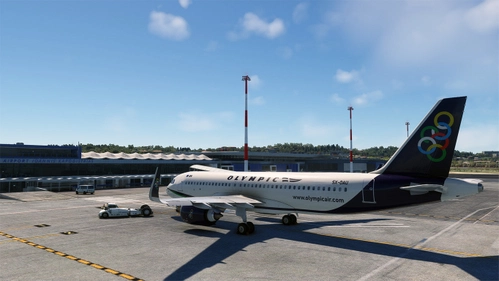 Olympic Air Airbus A320 v2 NEO by iniBuilds