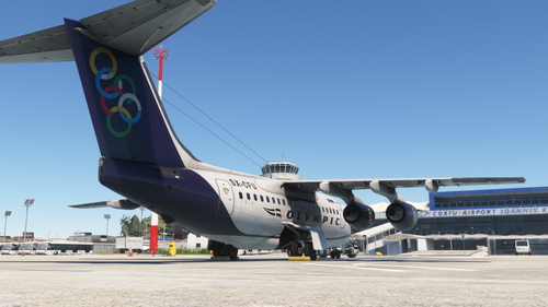 Olympic Air BAe 146-100 4K