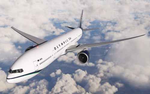 Olympic Air Boeing 777-300ER PMDG SX-DFE (Fictional)