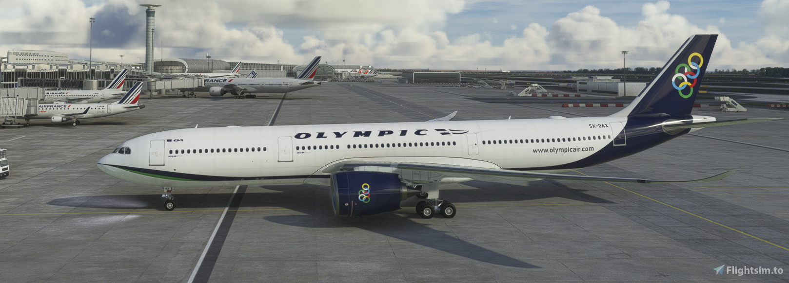 ひ*ン様 (新品未使用) Aviationtag オリンピック航空 SX-OAD Boeing 747 - SX-OAD Schlüsselanhänger Blau kaufen – Aviationtag