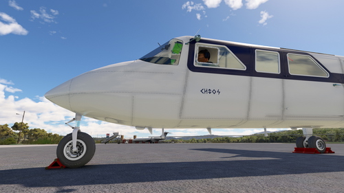 Olympic Airlines  ✈  Blackbox BN2A Trislander  ✈ Fictional