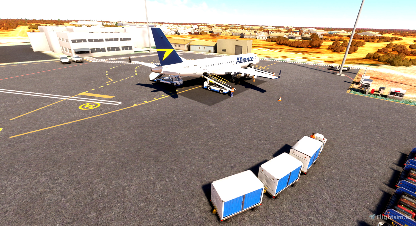 Olympic Dam Airport South Australia (OLP/YOLD) for Microsoft Flight Simulator MSFS Olympic Dam Airport South Australia (OLP/YOLD) for Microsoft Flight Simulator MSFS