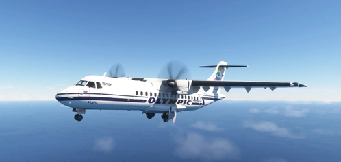Olympic Old Livery ATR 42-600  SX-BIA (Request)